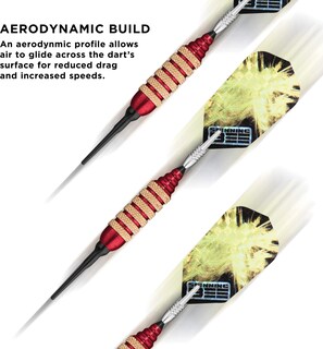 Foto 4 | Darts Viper Spinning Bee, Punta Blanda, 16 G, Con Funda Casemaster, Roja - Venta Internacional.