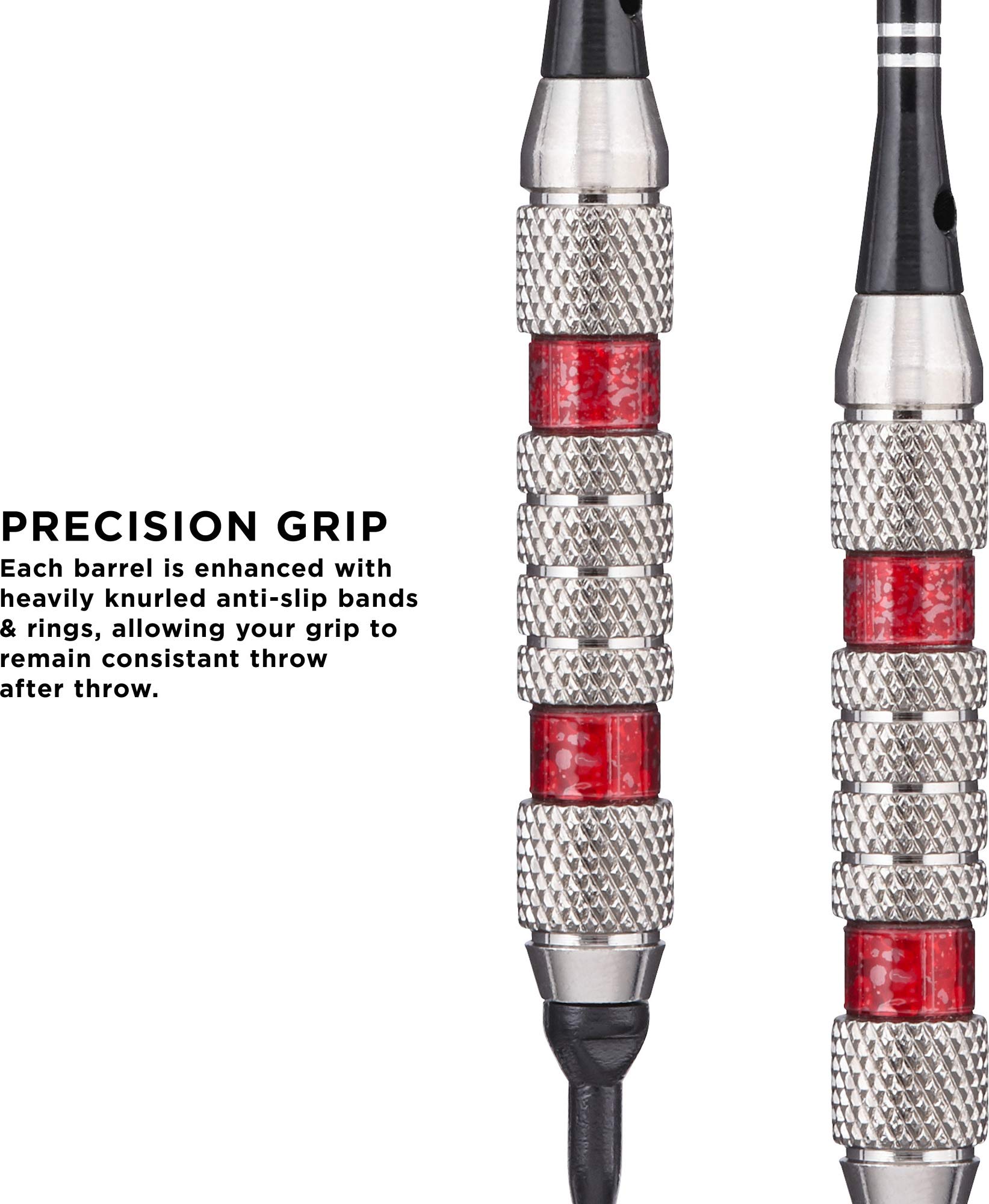 Foto 8 pulgar | Darts Viper Wind Runner, Punta Blanda, 18 G, Con Anillos Rojos - Venta Internacional.