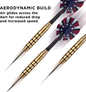 Foto 4 | Barriles De Latón Con Equilibrio Central De 25 G De Darts Viper De Gld Products - Venta Internacional.