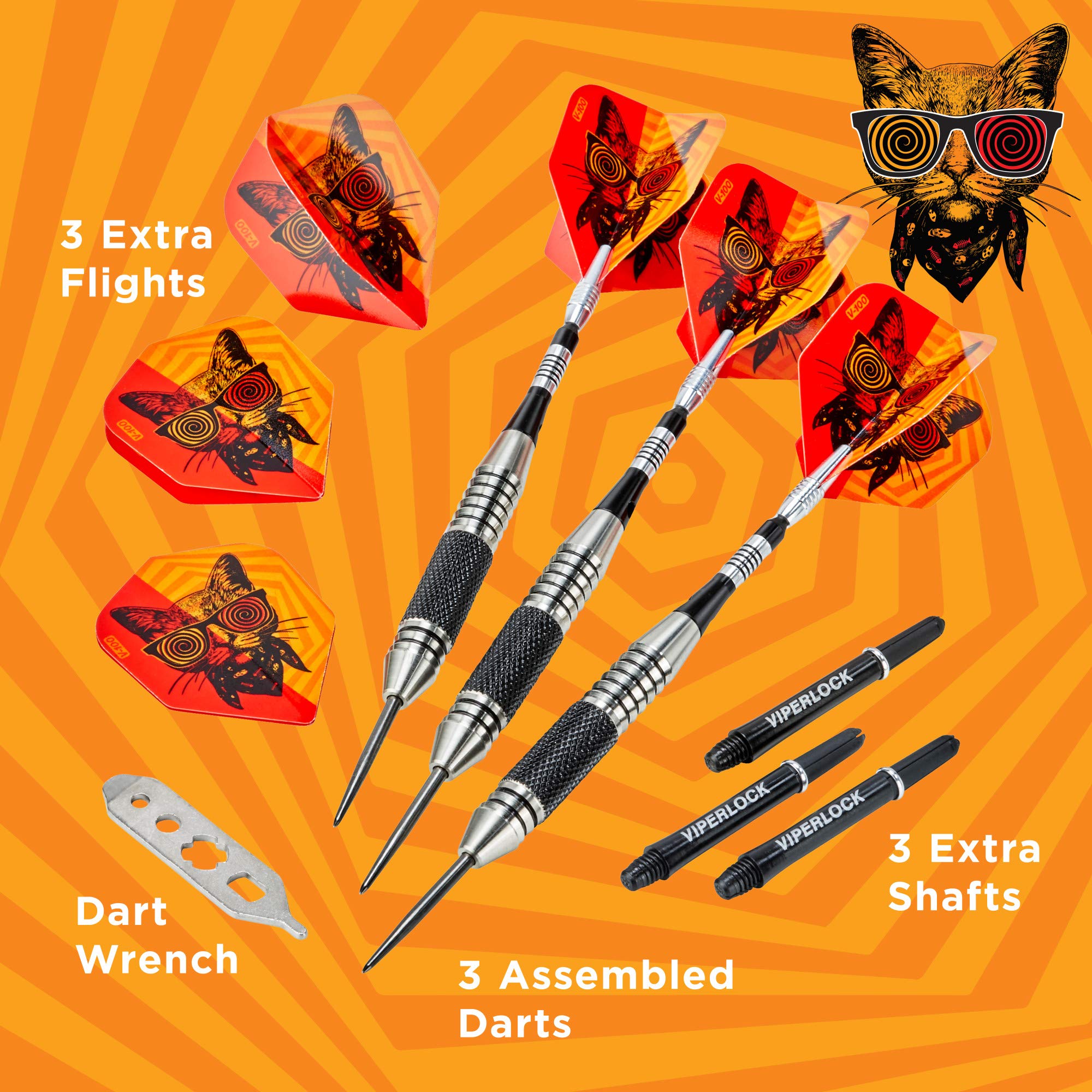 Foto 4 pulgar | Dardos Con Punta De Acero Viper The Freak, 22 G, Con Banda Extendida - Venta Internacional.