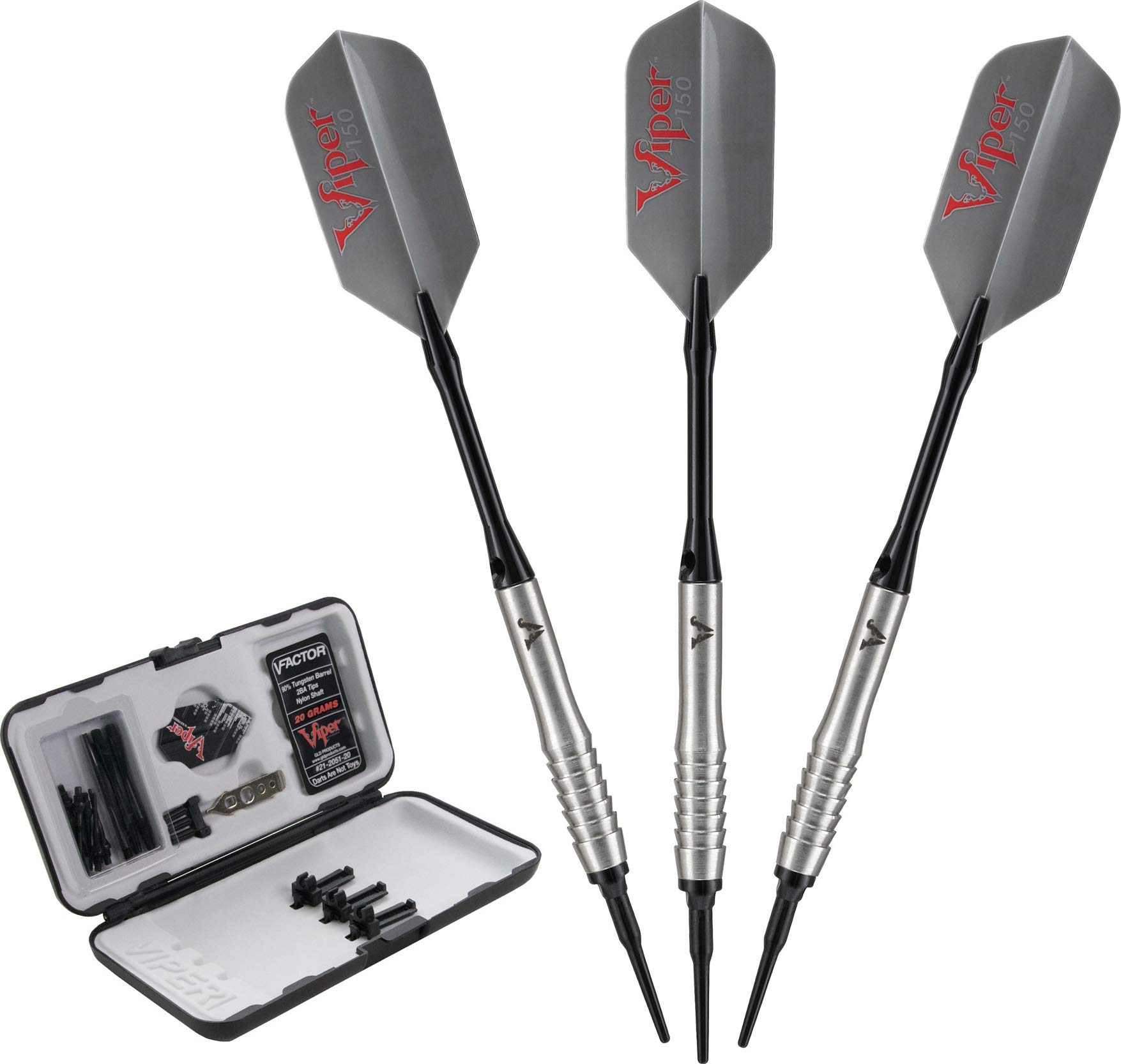 Foto 2 pulgar | Darts Viper V Factor 90 10, Punta Blanda De Tungsteno, 20 G, Con Funda - Venta Internacional.