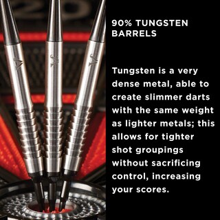 Foto 4 | Darts Viper V Factor 90 10, Punta Blanda De Tungsteno, 20 G, Con Funda - Venta Internacional.