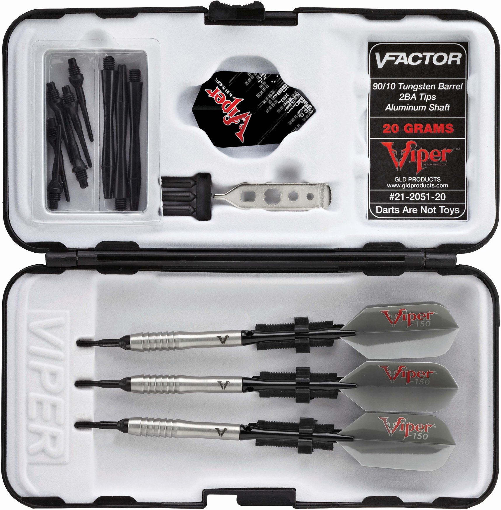 Foto 8 pulgar | Darts Viper V Factor 90 10, Punta Blanda De Tungsteno, 20 G, Con Funda - Venta Internacional.