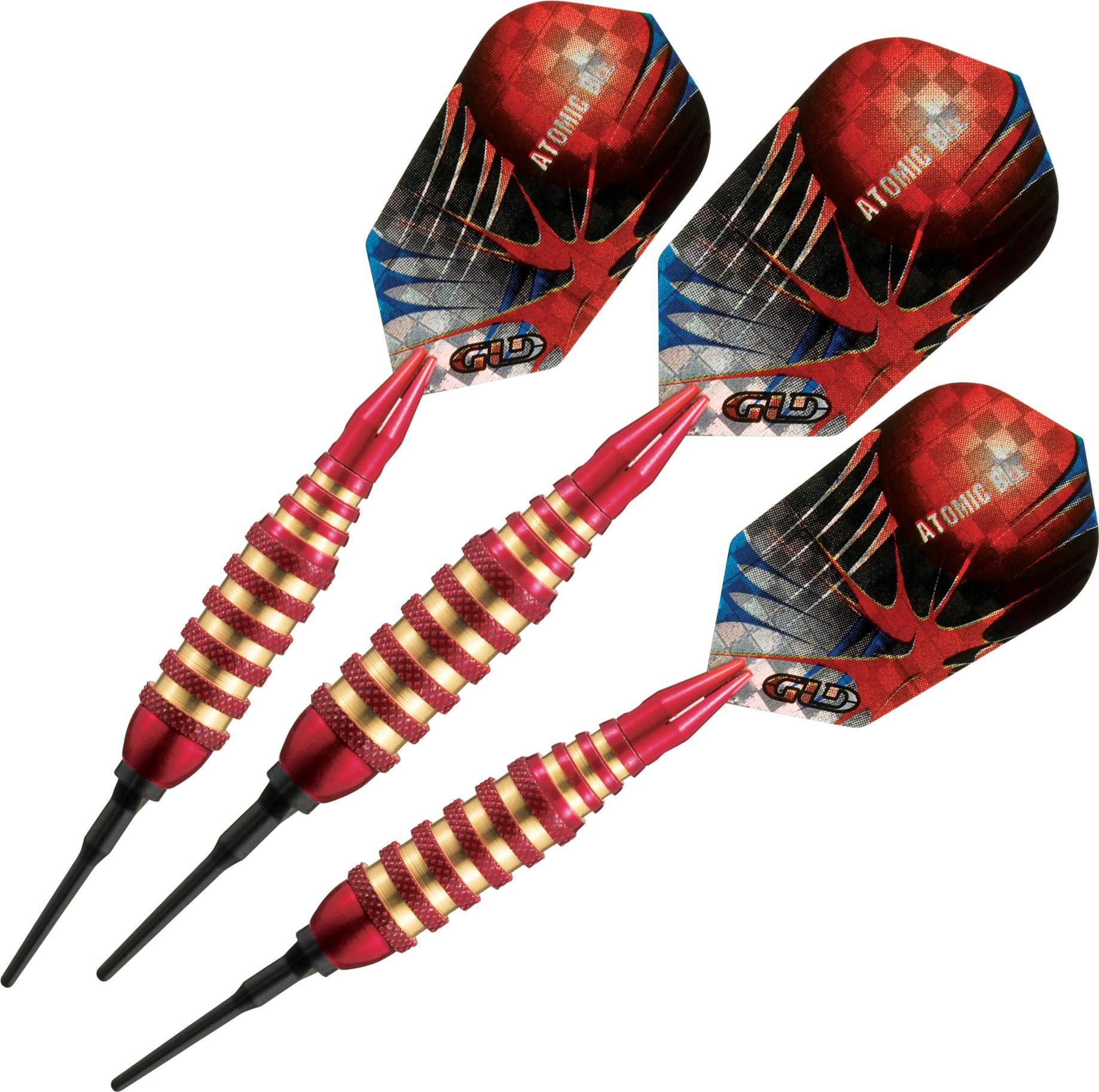 Foto 1 | Juego De 3 Dardos Soft Tip Viper Atomic Bee, 16 G, Rojos Con Puntas 2ba - Venta Internacional.