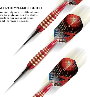 Foto 4 | Juego De 3 Dardos Soft Tip Viper Atomic Bee, 16 G, Rojos Con Puntas 2ba - Venta Internacional.