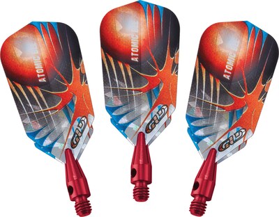 Foto 7 | Juego De 3 Dardos Soft Tip Viper Atomic Bee, 16 G, Rojos Con Puntas 2ba - Venta Internacional.