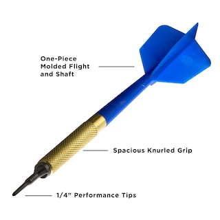 Foto 2 | Barra Darts Gld Products Viper Commercial Con Punta Blanda, 13 G (paquete De 45) - Venta Internacional.
