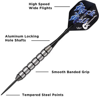 Foto 3 | Darts Viper Underground Rock & Roll Con Punta De Acero, 23 G - Venta Internacional.