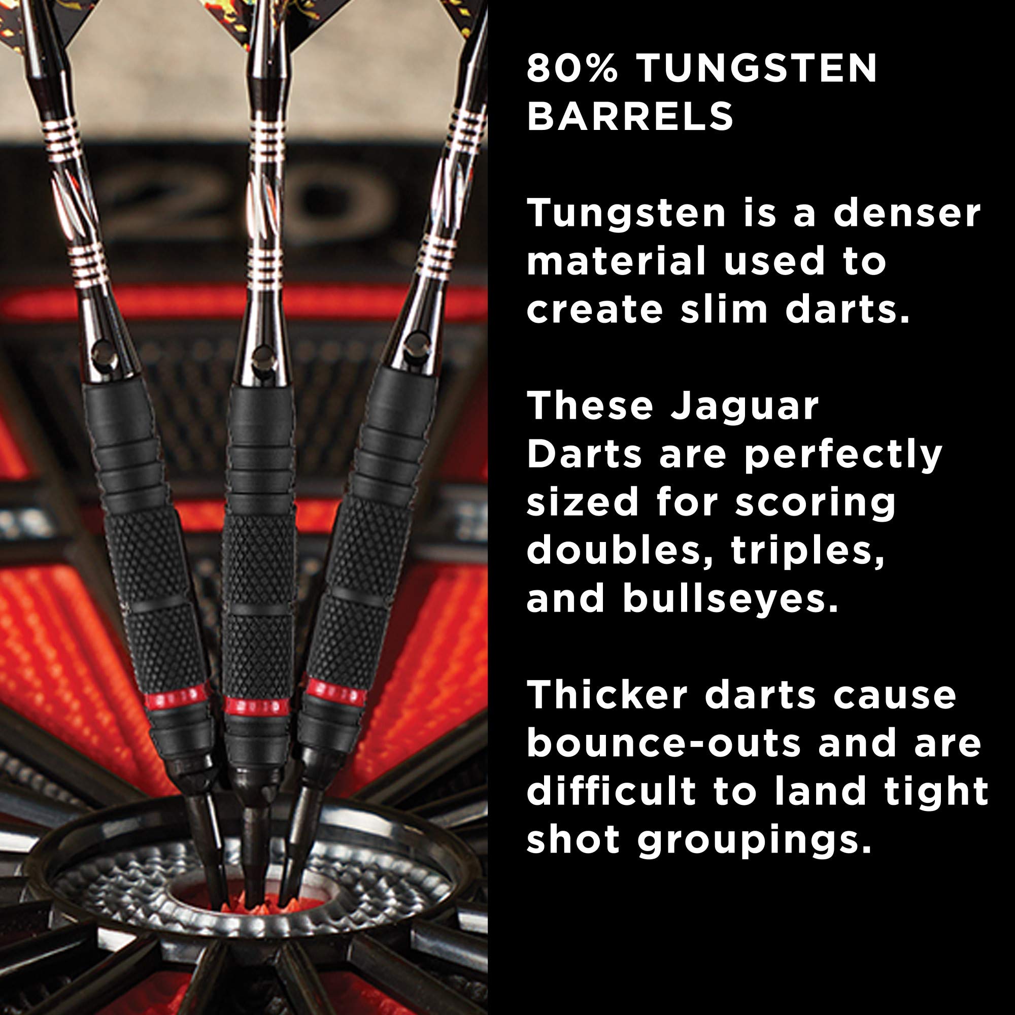 Foto 6 pulgar | Darts Viper Jaguar 80, Punta Blanda De Tungsteno, 18 G, Con Funda Para Adulto - Venta Internacional.