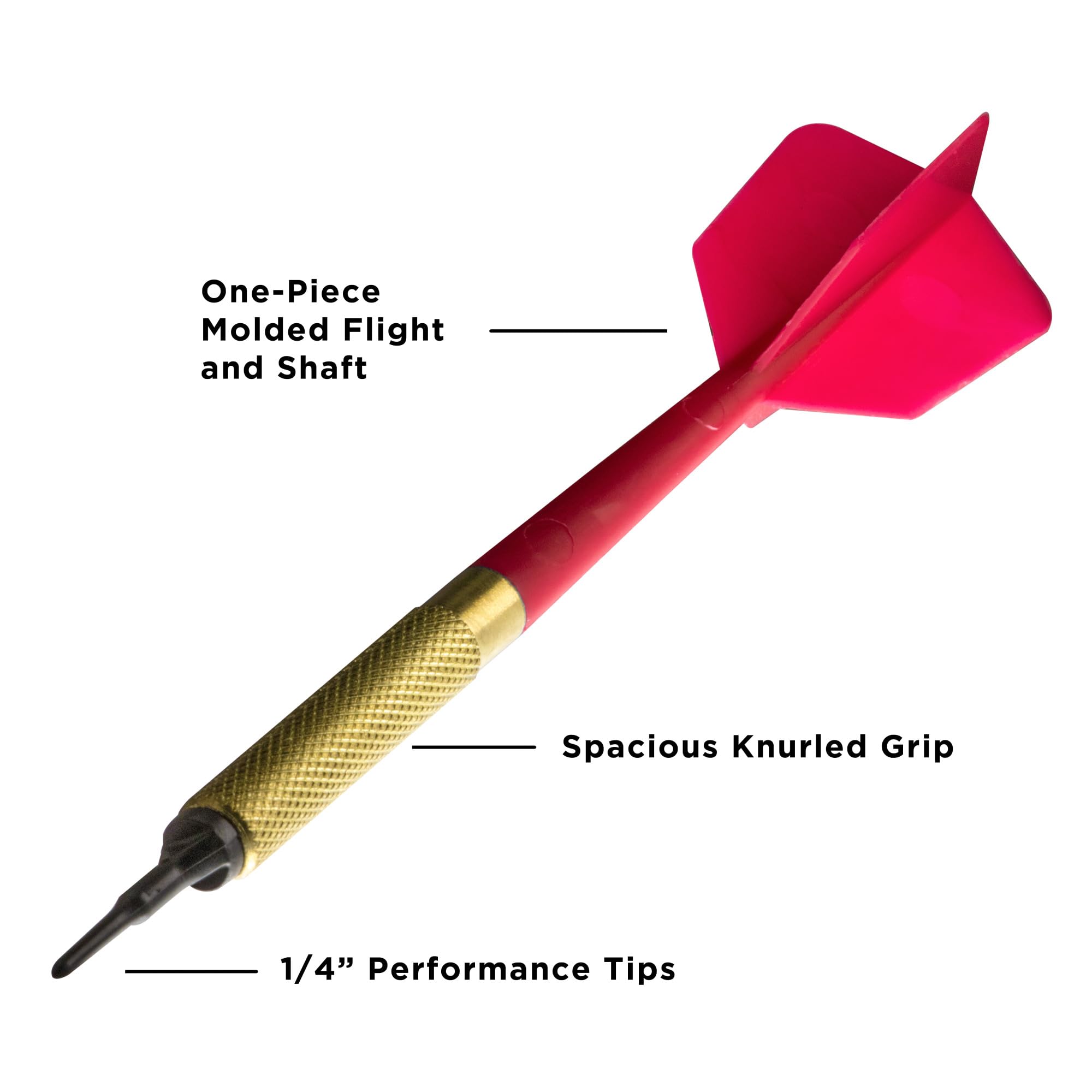 Foto 3 pulgar | Barra De Bar Darts Viper Commercial Soft Tip, 13 G (paquete De 45), Color Rojo - Venta Internacional.