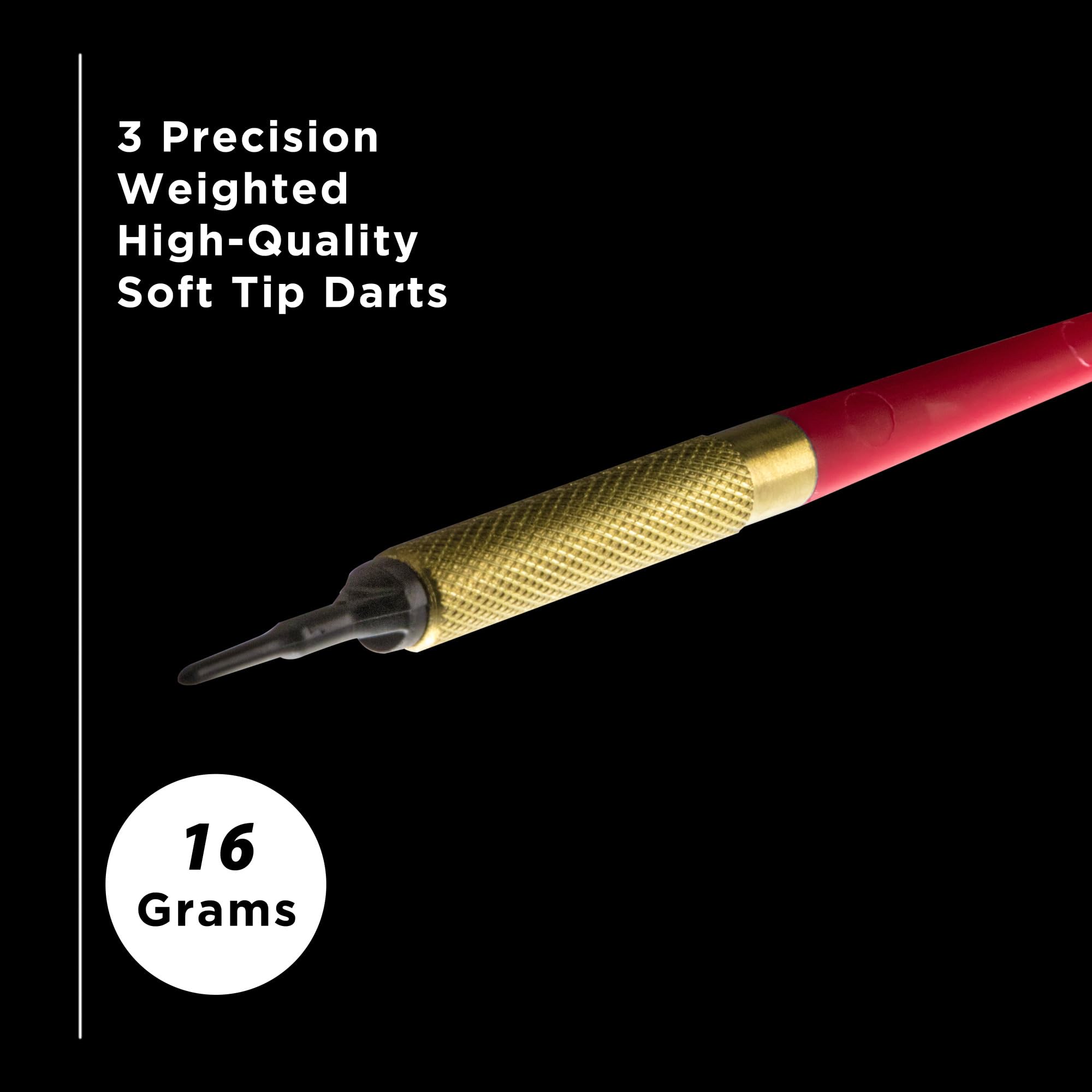 Foto 7 pulgar | Barra De Bar Darts Viper Commercial Soft Tip, 13 G (paquete De 45), Color Rojo - Venta Internacional.