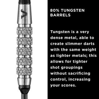 Foto 5 | Darts Viper Bully, 80% Tungsteno, Punta Blanda, 18 G, Con Funda - Venta Internacional.