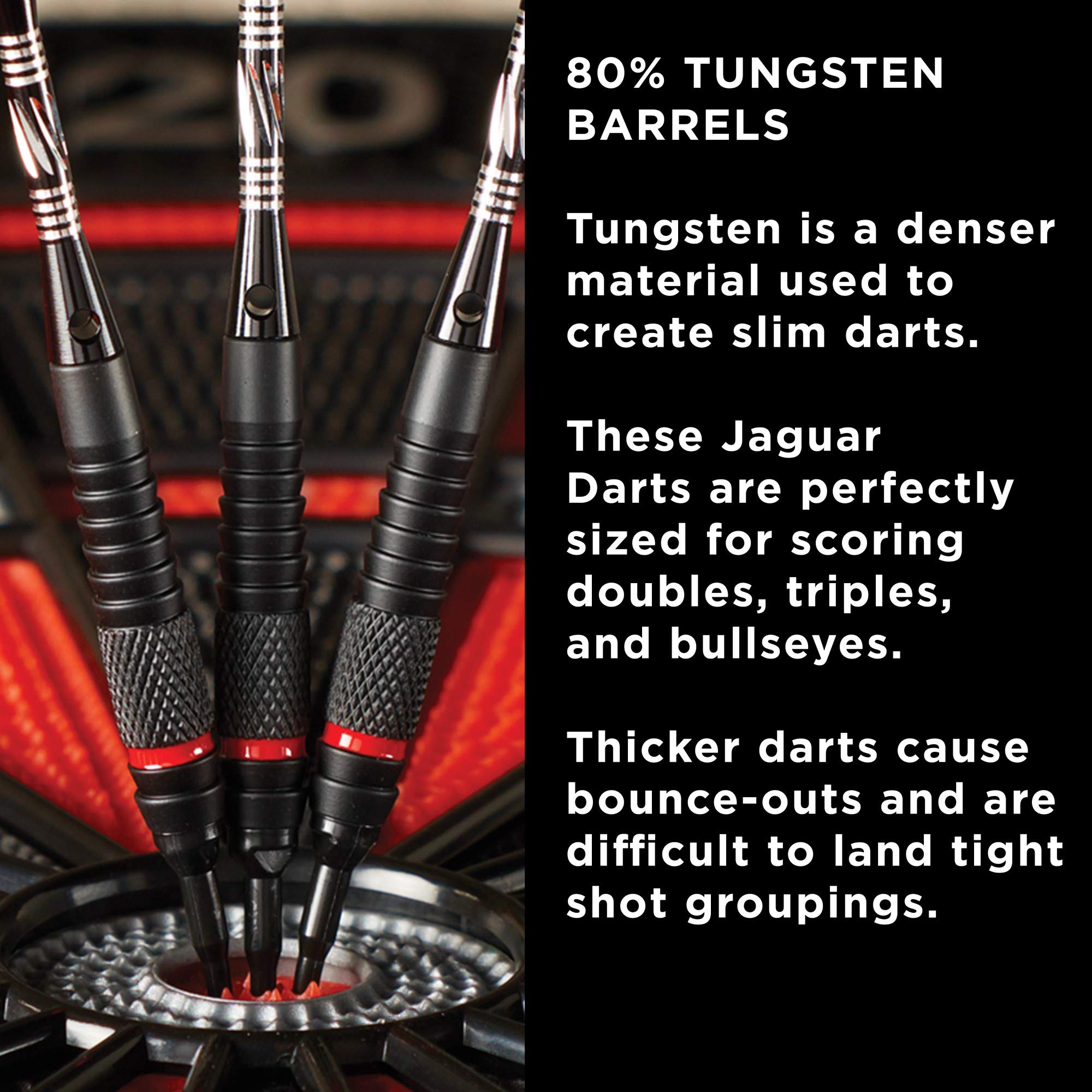 Foto 5 pulgar | Darts Viper Jaguar 80, Punta Blanda De Tungsteno, 18 G, Con Funda Para Adulto - Venta Internacional.