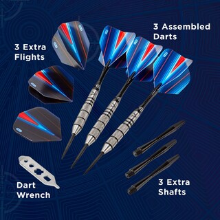 Foto 3 | Darts Viper Black Ring Barrel, 21 G, 80% Tungsteno, Unisex, Adulto - Venta Internacional.