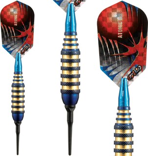 Foto 6 | Juego De 3 Dardos Soft Tip Viper Atomic Bee, 16 G, Azul Con Puntas 2ba - Venta Internacional.