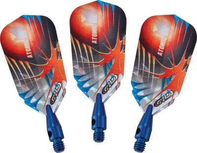 Foto 7 | Juego De 3 Dardos Soft Tip Viper Atomic Bee, 16 G, Azul Con Puntas 2ba - Venta Internacional.