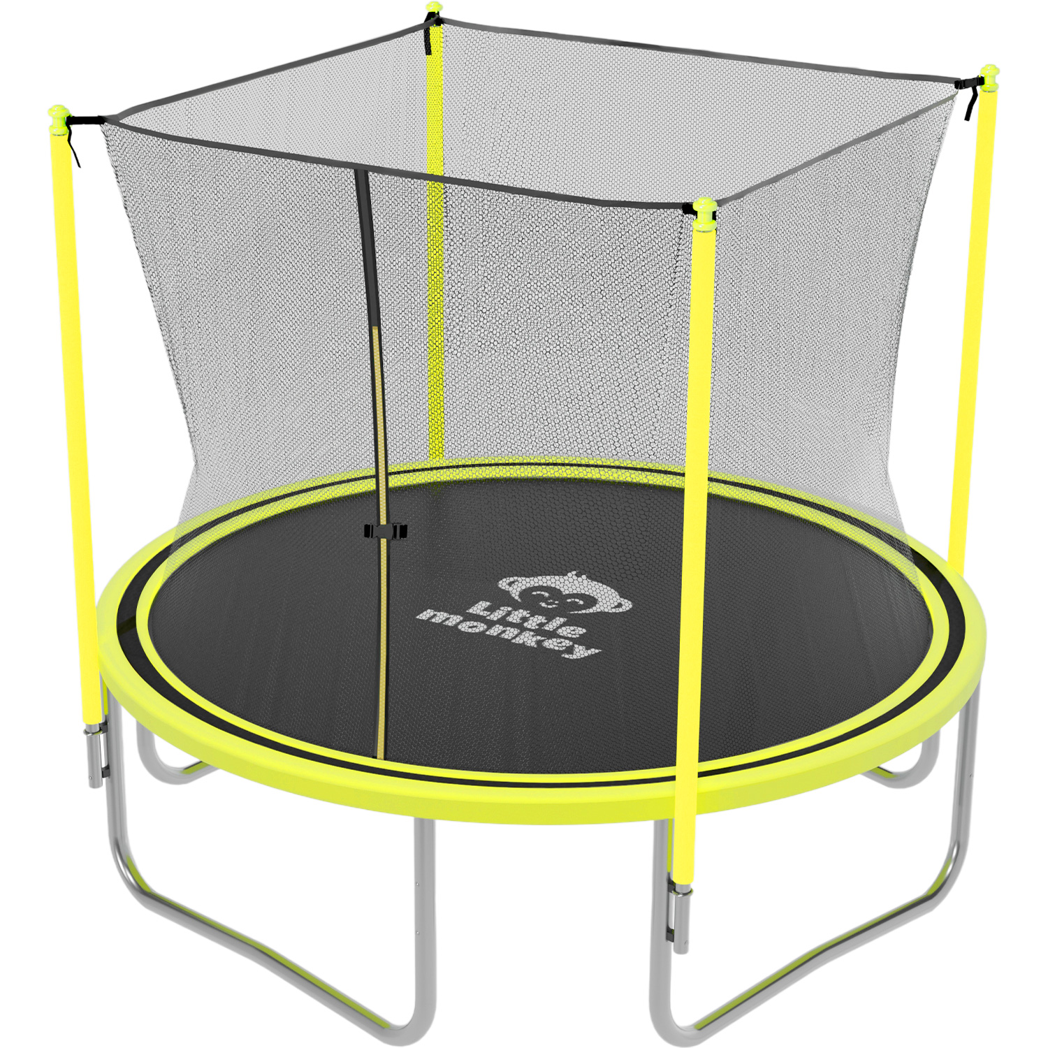 Trampolín Infantil Little Monkey Grande con Red de Seguridad