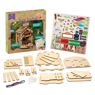 Foto 2 | Kit De Manualidades Playmonster Craft-tastic Bug Hotel Diy Nature 4+ - Venta Internacional.