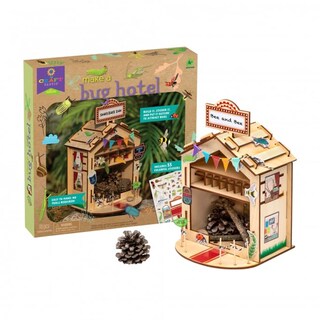 Foto 3 | Kit De Manualidades Playmonster Craft-tastic Bug Hotel Diy Nature 4+ - Venta Internacional.