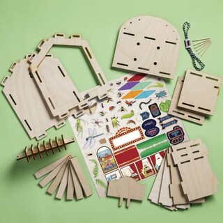 Foto 4 | Kit De Manualidades Playmonster Craft-tastic Bug Hotel Diy Nature 4+ - Venta Internacional.