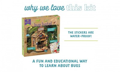 Foto 5 | Kit De Manualidades Playmonster Craft-tastic Bug Hotel Diy Nature 4+ - Venta Internacional.