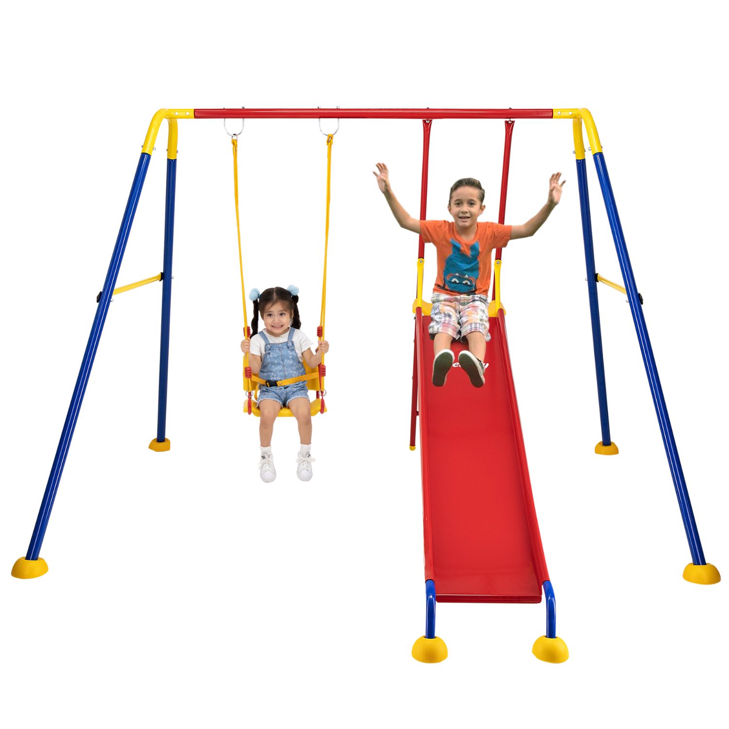 Columpio Y Resbaladilla Travieso, 150x200cm - Enerplay
