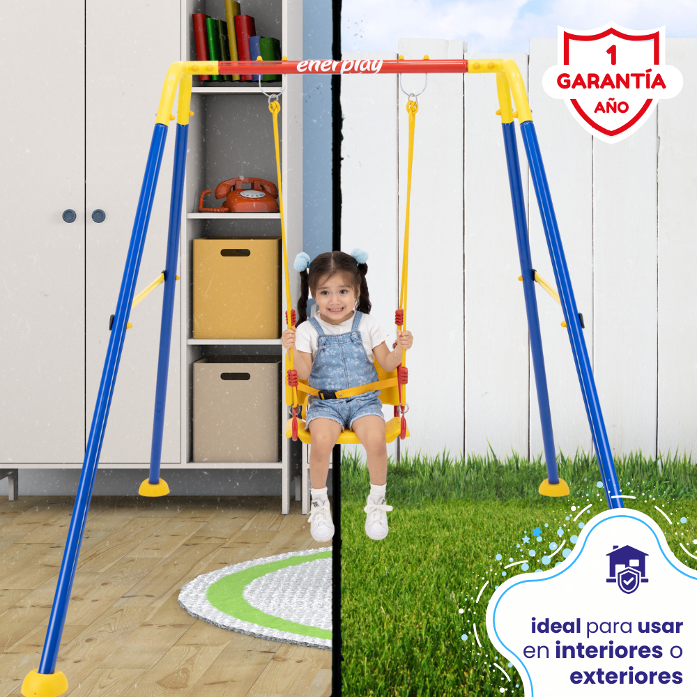Foto 7 pulgar | Columpio Para Niños  160x150 Cm - Enerplay