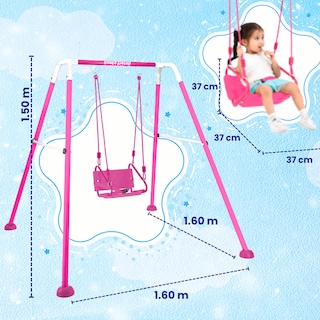 Foto 4 | Columpio Para Niños 160x150 Cm - Enerplay