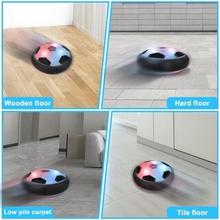 Foto 3 | Balón De Fútbol Hover, Increíbles Juguetes Para Niños Con Luz Led Para Interiores Y Exteriores - Venta Internacional.