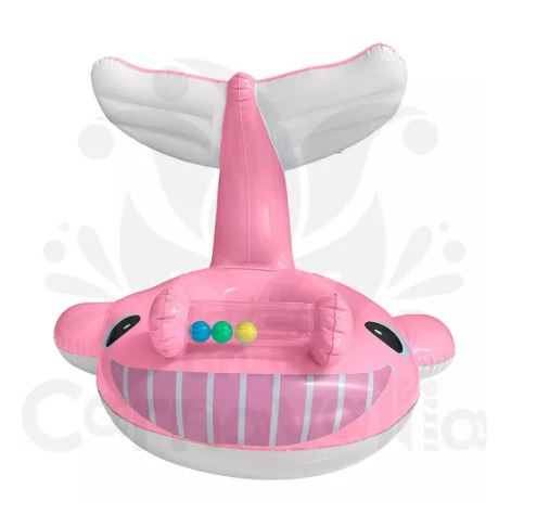 Flotador Inflable Wünd de Ballena Rosa