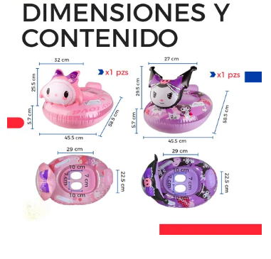 Foto 4 pulgar | Salvavidas Inflable para Bebé 2 Piezas