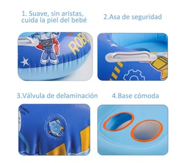Foto 4 | Inflable para Alberca con Toldo para Bebé