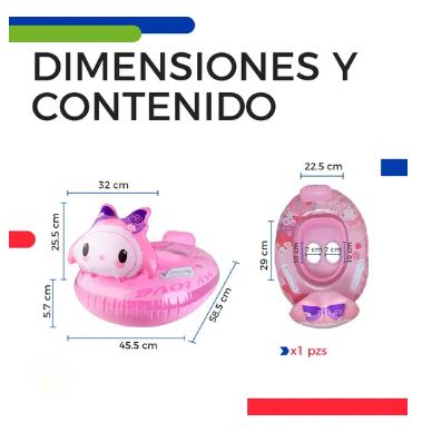 Foto 5 pulgar | Salvavidas Inflable para Bebé