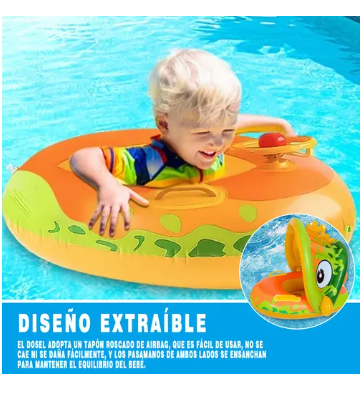 Foto 3 pulgar | Flotador con Toldo para Niño