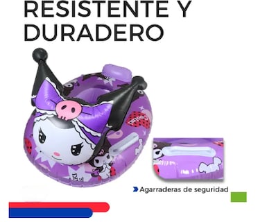 Foto 2 | Salvavidas Inflable Para Bebé En Piscina Y Playa Seguro