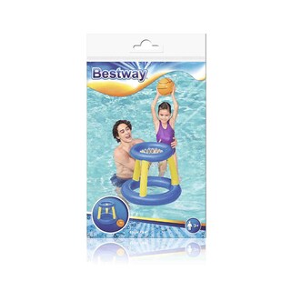 Foto 4 | Juego Baloncesto Canasta Inflable Flotante Con Pelota Bestway