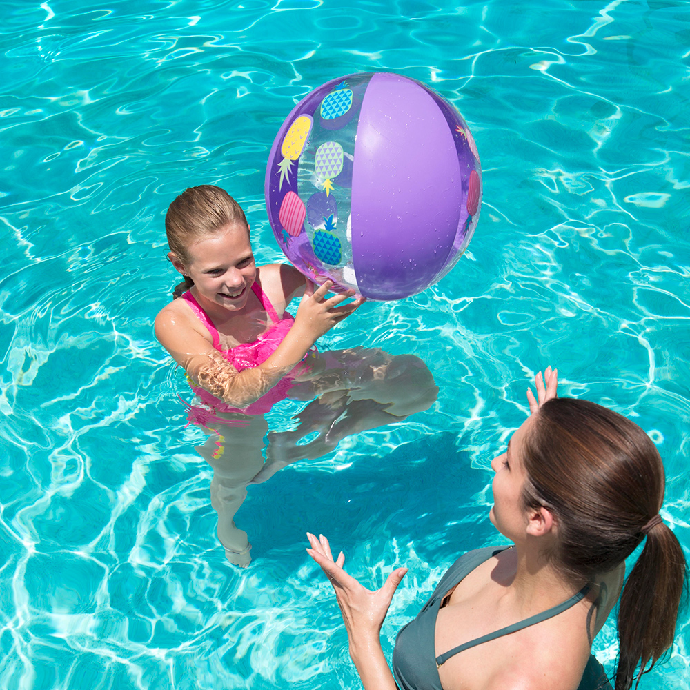 Foto 4 pulgar | Pelota de Playa Inflable Figuritas Coloridas Paquete 6 Piezas Plástico Resistente
