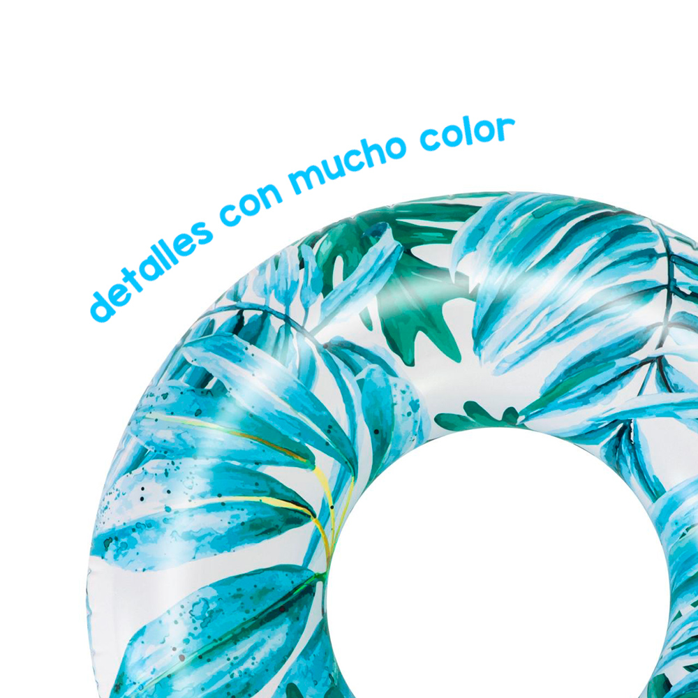 Foto 3 pulgar | Salvavidas Inflable Bestway Dona Tropical Azul