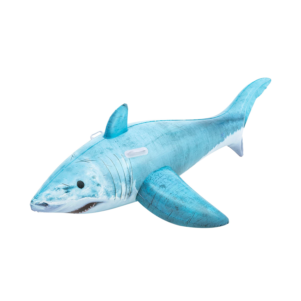 Flotador Inflable Infantil Bestway de Tiburón Montable Azul