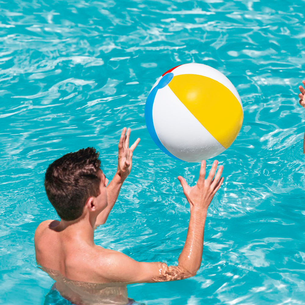 Foto 3 | Pelota de Playa Bestway Inflable Plástico Resistente Multicolor 6 Piezas