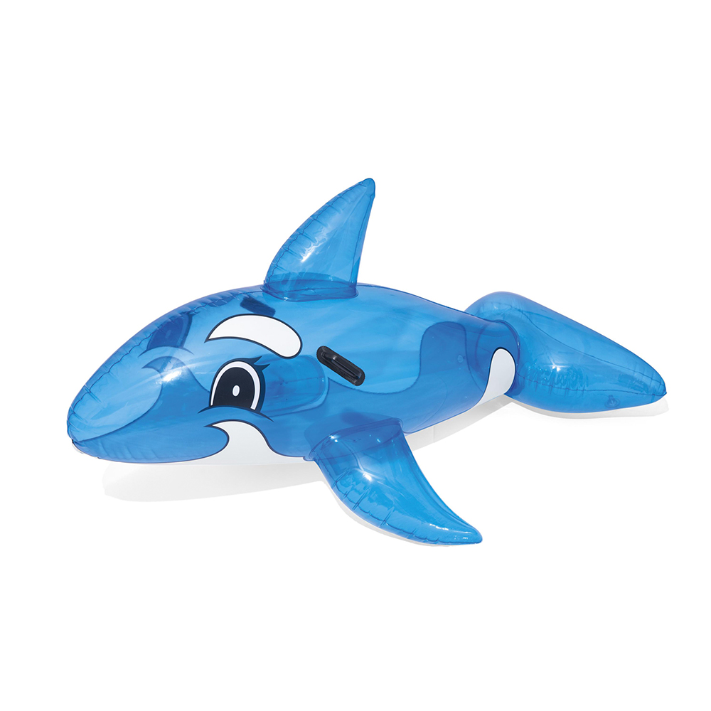Flotador Inflable De Ballena Bestway Montable Tierno Plástico Resistente