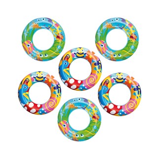 Foto 2 | Dona Salvavidas Bestway para Niño Plástico Resistente Estampado 6 Piezas