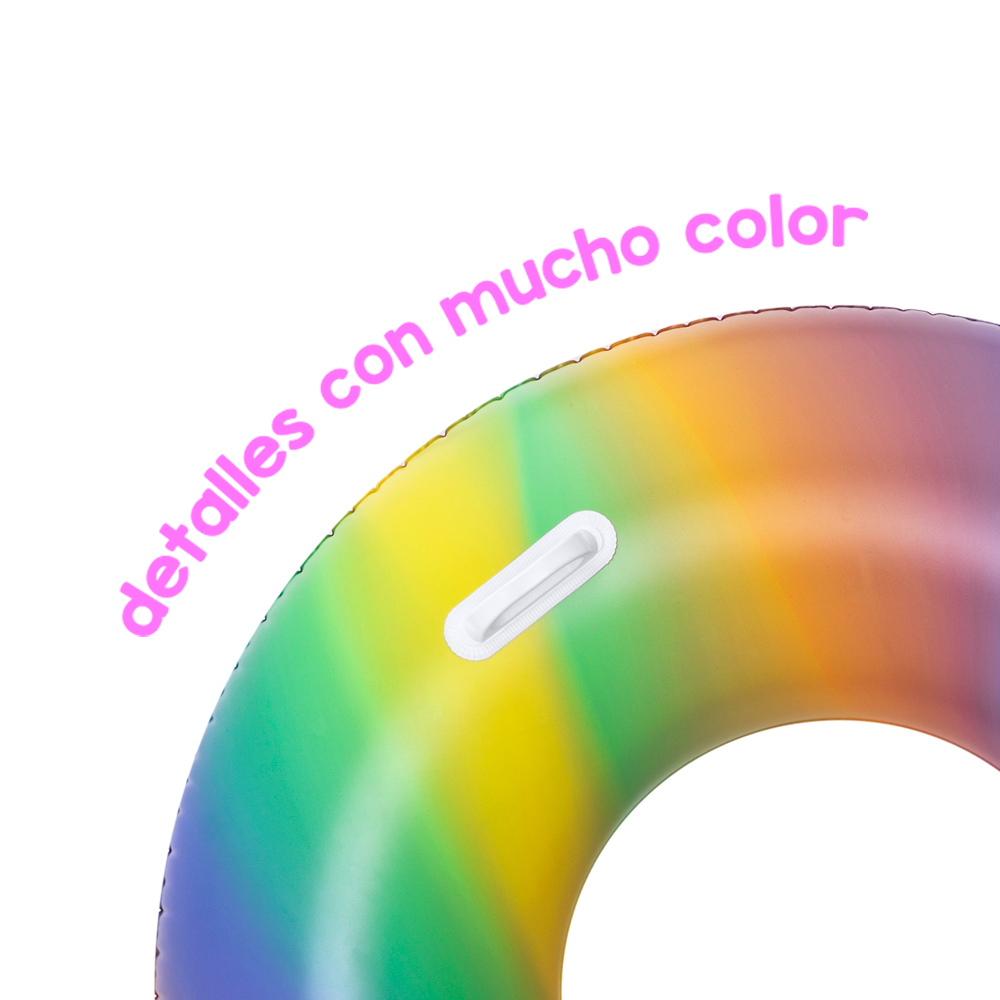 Foto 3 pulgar | Salvavidas Dona Inflable Bestway Colorida Psicodelico Plástico Resistente