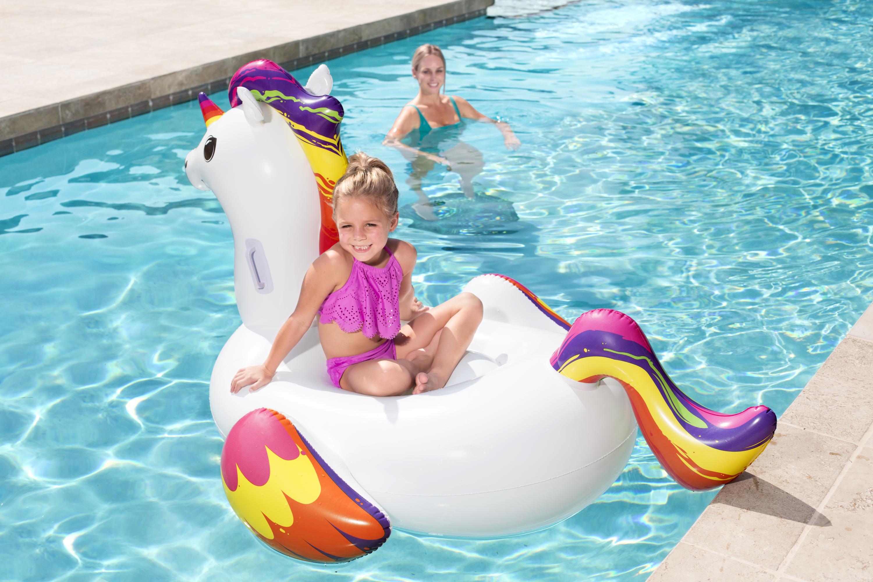 Foto 2 | Unicornio Montable Inflable con Agarraderas