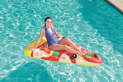 Foto 3 | Cama Inflable de Rebanada Pizza Bestway color Rojo