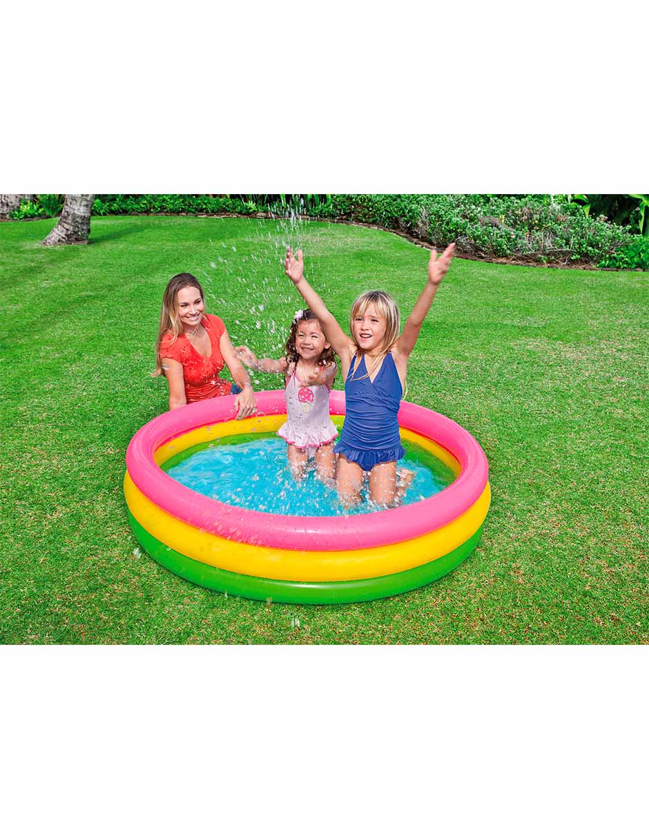 Foto 4 pulgar | Alberca Intex Inflable Redonda para Bebé