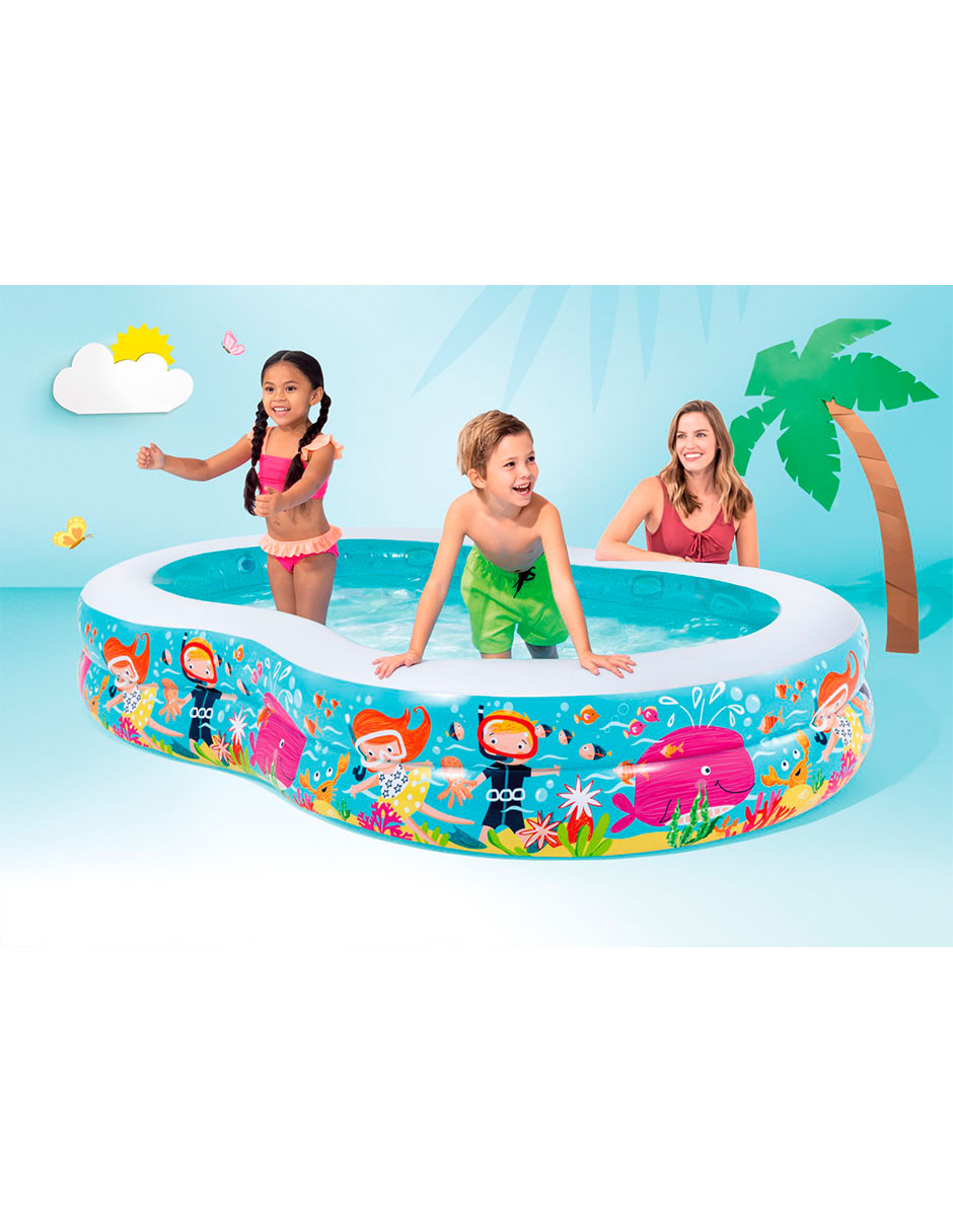 Foto 3 pulgar | Alberca Inflable Intex Swim Center