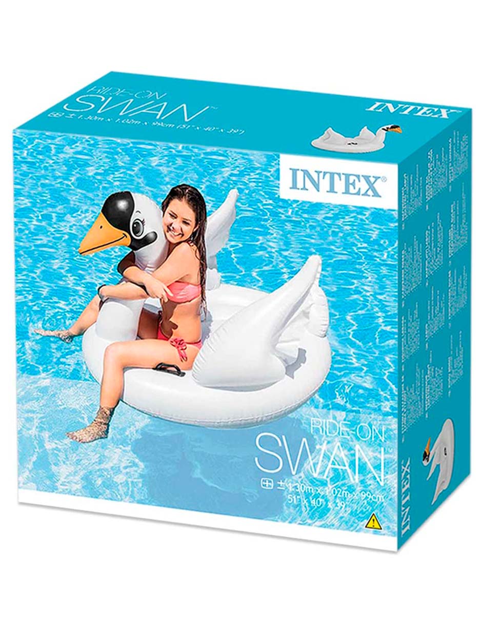 Foto 3 pulgar | Montable Intex Inflable De Cisne