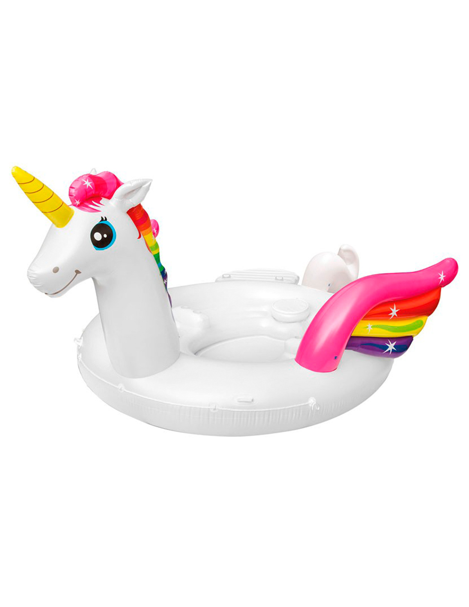 Foto 2 pulgar | Unicornio Inflable Gigante Intex