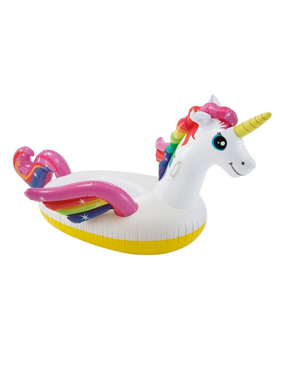 Foto 2 pulgar | Montable Intex Inflable de Unicornio Blanco